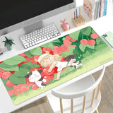 Mouse Pad Gamer Cute Anime XL HD Large Custom Mousepad XXL keyboard pad Non-Slip Carpet Soft Office Accessories Mice Pad