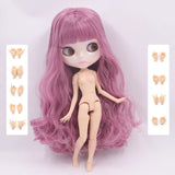 ICY DBS Blyth Doll 1/6 Joint Body 30CM BJD toys Natural shiny face with extra hands AB DIY Fashion Dolls girl gift