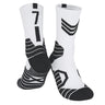 $19.99 5 Pairs Men's Athletic Crew Socks Performance Thick Cushioned Sport Basketball Running Training Compression Sock