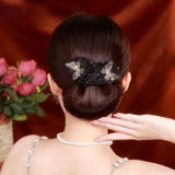 Headband Roller Hair Curler Donut Bun Maker Lazy Hairpin Tool Women's Bow Rabbit Ear Magic Hairstyle Ring Accessories Twisted