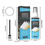 White Shoes Cleaning Gel Clean Whitening Polish Shoe Stain Foam Deoxidizer Sneaker Remove Yellow Edge Oxidizing Sneaker Remove