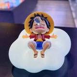 OP Night Light Blind Box Anime Luffy Zoro Nami Sanji Chopper Figure Sweet Dream Series LED Night Light Ornament Gift