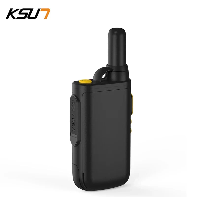 Radio Walkie Talkie Transmitter Rechargeable Thin Uhf Wireless 16 Channel Kids Mini Walkie Talkies Two Way Radio KSUN 2022SL