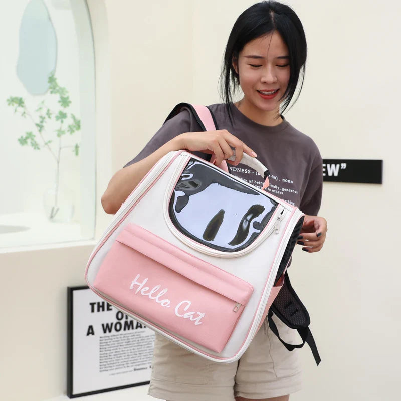 Pet bag cat bag pet carrier dog bag space capsule duffel bag large capacity