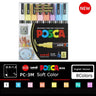 Japan Posca Marker Pen Set Non-Toxic Utilies Escolares Used On Multiple Materials Paper Cloth Glass Canvas Ceramic Plastic Safe