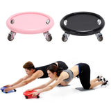 Ab Wheel Roller Fitness Sliding Disc Abdominal Muscle Exerciser Bodybuilding Mute Sliding Plate Abs Trainer Home Gym Equipment