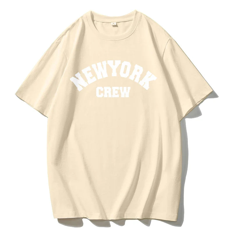 Blessyuki Summer Plus Size Cotton T-shirts Women 2023 Soft O-neck Letter Printed Tees Casual Short Sleeve All-match Female Tops