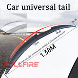 Car Universal Roof Spoiler Tail Spoiler Trunk Wing DIY Refit Spoiler poiler wing  racing trunk spoiler auto spoiler universale