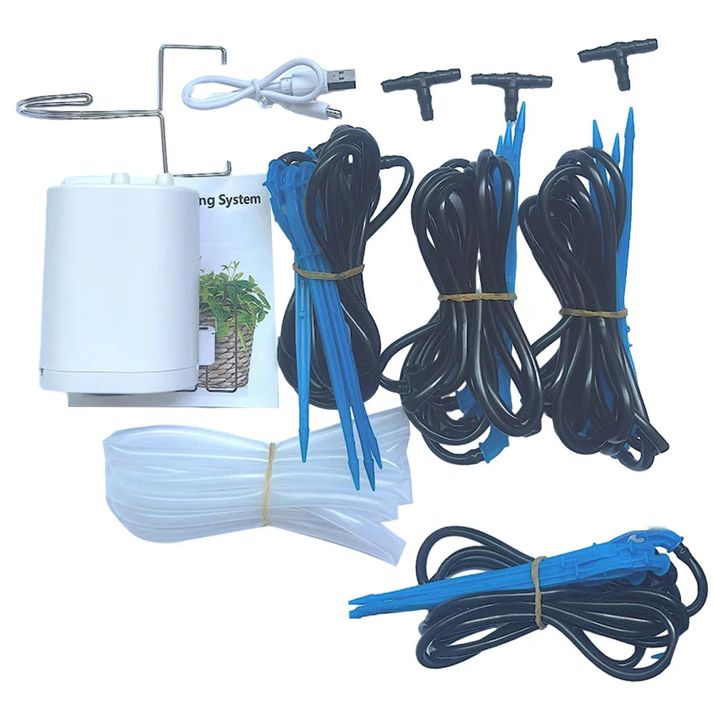 Intelligent Indoor Plant Drip Irrigation Automatic Watering Pump Controller Intelligent Watering Machine Watering Equipment Tool