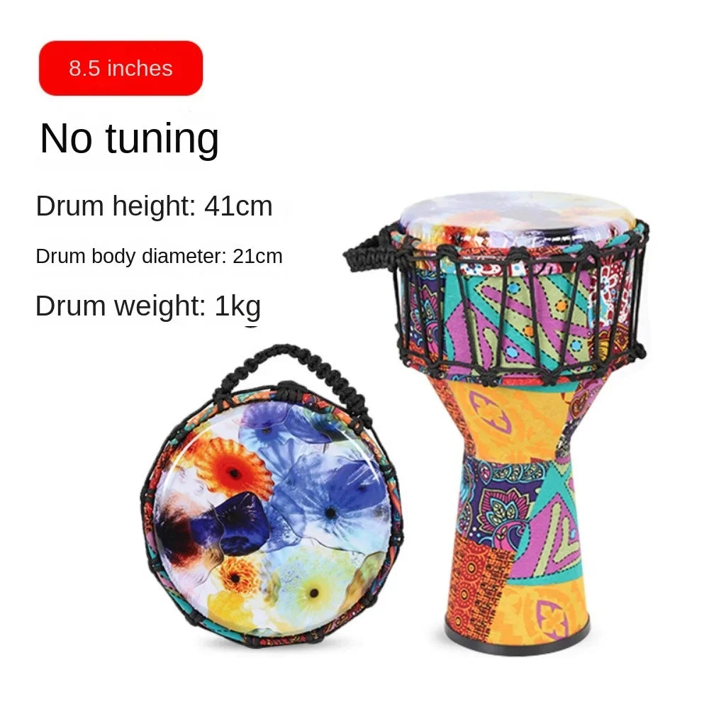 8 10 12 Inchs African Drum Professional Goblet Drums Beginner Children Playing Djembe Drum Small Percussion Musical Instruments