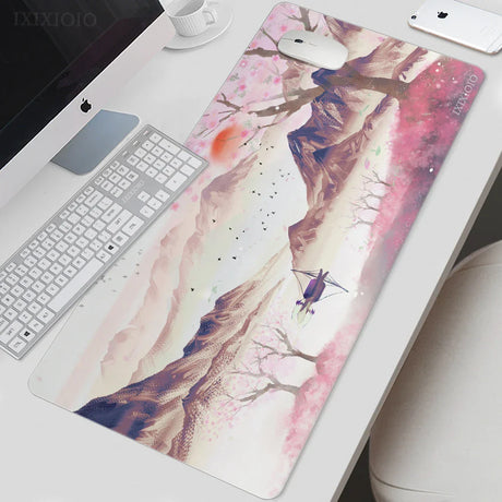 Mouse Pad Gaming Landscape Painting XL Home Custom Large Mousepad XXL Mechanical Keyboard Pad Office Office Accessories Mice Pad