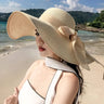 Summer Straw Hat Women's Hats Beach Holiday Visors Female Protection Big Eaves Bucket Hat Cap Women Sun Hat Panama Caps Foldable