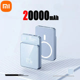 Xiaomi Power Bank 30000 MAh Wireless Magnetic Power Bank Magsafe Super Fast Charging Suitable For IPhone Xiaomi Samsung Huawei