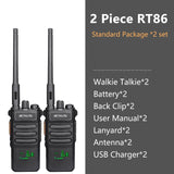 10W Retevis Walkie Talkie Long Range RT86 Walkie-talkies 1/ 2 pcs Two-way radio Powerful Portable Radio Communicator For Hunting