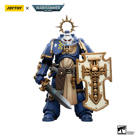 JOYTOY Warhammer 40k 1/18 Action Figures Anime 12.1cm Ultramarines Bladeguard Veteran Collection Model Toys