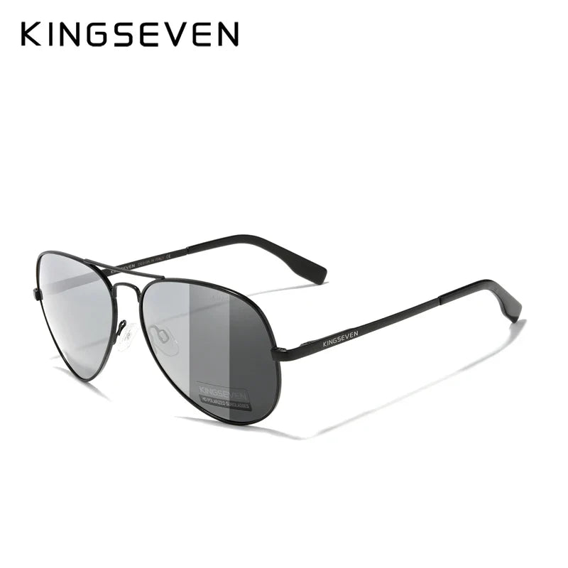 KINGSEVEN 2023 New Brand Men Aluminum Photochromic Sunglasses Polarized UV400 Lens Male Sun Glasses Women For Men‘s Eyewear 7735