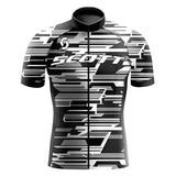 Men's Cycling Suit Jersey Mtb SCOTT Clothing Man Laser Cut Mens Sets Summer 2024 Complete Uniform Shorts Bib Short Jacket