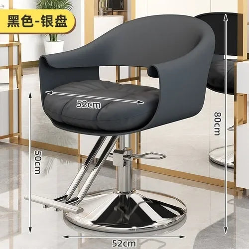 Portable Barbershop Barber Chair Beauty Salon Comfort Luxury Barber Chair Hairdressing Design Silla De Barbero Salon Furniture