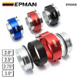 EPMAN HD Clamp System Assembly Exhaust V-band Clamp Quick Release For 2.0"/2.5"/2.75"/3.0" OD Exhaust / Intercooler Pip/Turbo