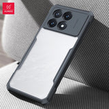 Xundd For Xiaomi Poco X6 Pro Case For Poco X6 Transparent Phone Cover Shockproof Bumper Protective Shell Cases Luxury Casing