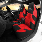 2pcs Front High Bucket Car Seat Covers Universal for Most Cars Sport Seat Protector for Peugeot 107 for 1983 Camaro for Twingo 3