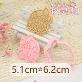 Genshin Impact Neuvillette Cake Tool Animal Cookie Cutter Christmas Cutters Biscuit Stamp Fondant Mould Baking Sugarcraft Molds