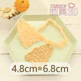 Genshin Impact Neuvillette Cake Tool Animal Cookie Cutter Christmas Cutters Biscuit Stamp Fondant Mould Baking Sugarcraft Molds