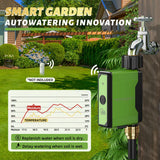 2024 NEW ZIGBEE WIFI Garden Watering Timer Smart Sprinkler Drip Irrigation System Built-in Water Flow Recorder Controller TUYA