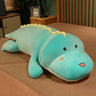 New 80CM Big Long Cute Dinosaur Plush Toy Soft Cartoon Animal Crocodile Plush Doll Boyfriend Pillow Child Girl Birthday Gift