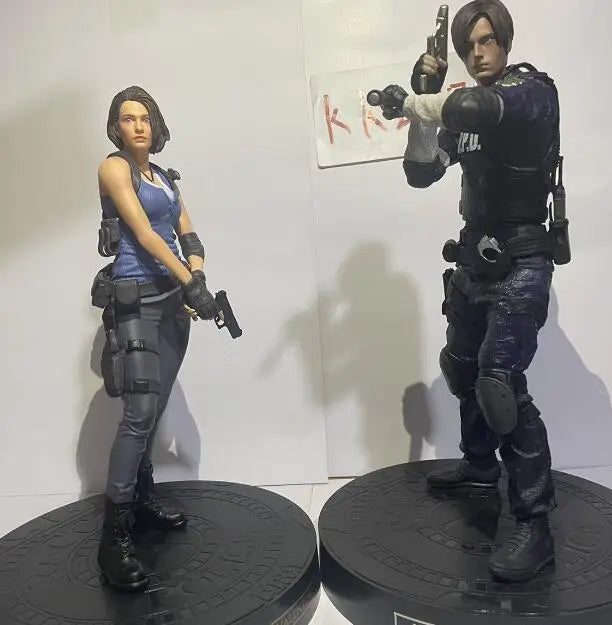 BIOHAZARD EVIL Character JILL VALENTINE Leon Scott Kennedy 30cm Statue Action Figure Toys