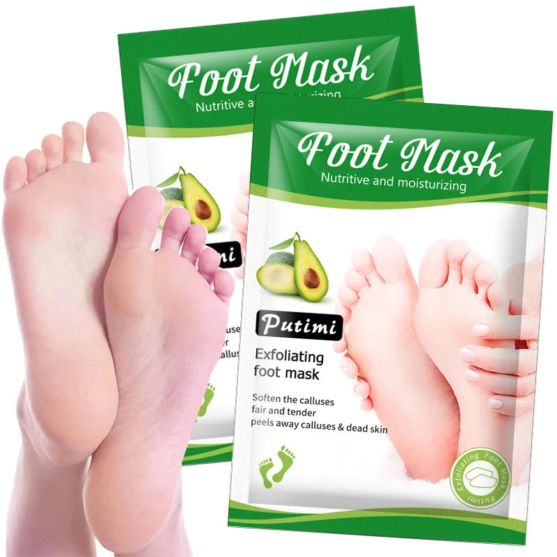 1 Pag = 1 Pair Honey Foot Mask For Remove Dead Skin Calluses Exfoliating Foot Mask Feet Cream Whitening Foot Spa Skin Care Tool