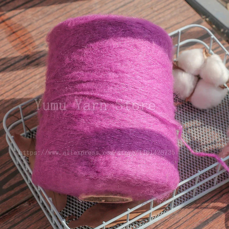 500g/1PCS High Quality Super Soft Warm Crochet Cashmere Mohair Yarn Hand Knitting Wool Acrylic Anti-Pilling Sweater Scarf Thread