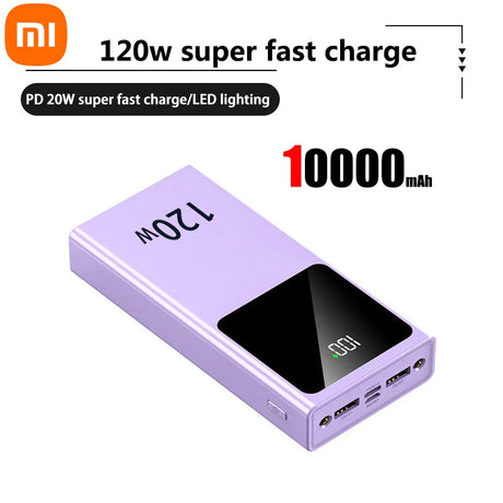 Xiaomi 200000mAh Power Bank Super Large Capacity 120w Super Fast Charging Portable External Battery Mobile Phone Accessories