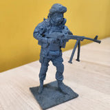 ViiKONDO Action Figure Army Men Toy Soldier WWII Figurine Mini Military Model Unique Pose Wargame Diorama Decor Gift