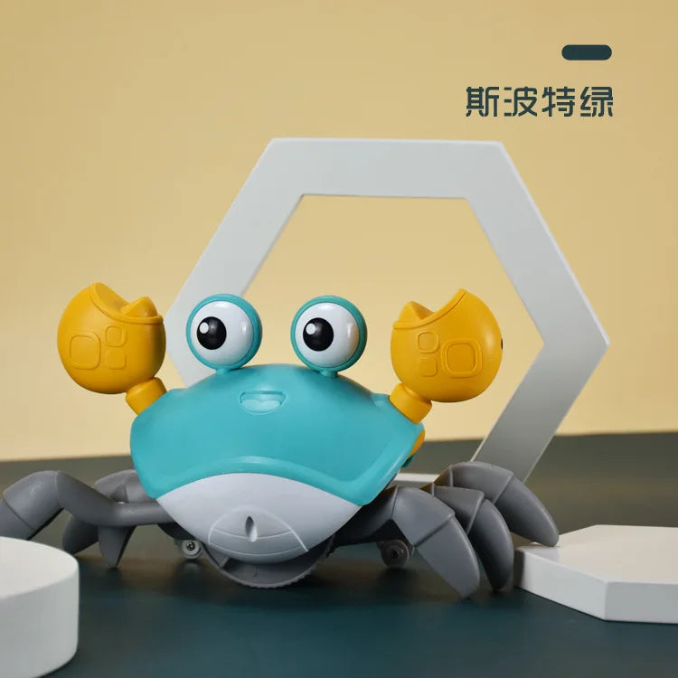 Children's Induction Escape Crab Crab Crawl Electronic Pet Toys Baby Music Early Education Mobile Toys Free Delivery