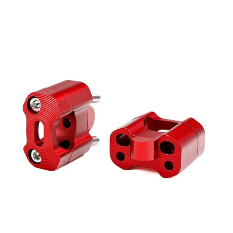 1 pair CNC 22mm 28mm Off road Motorcycle Bar Clamps Handlebar risers Adapter for 7/8" 1-1/8 Pit Dirt motorbike