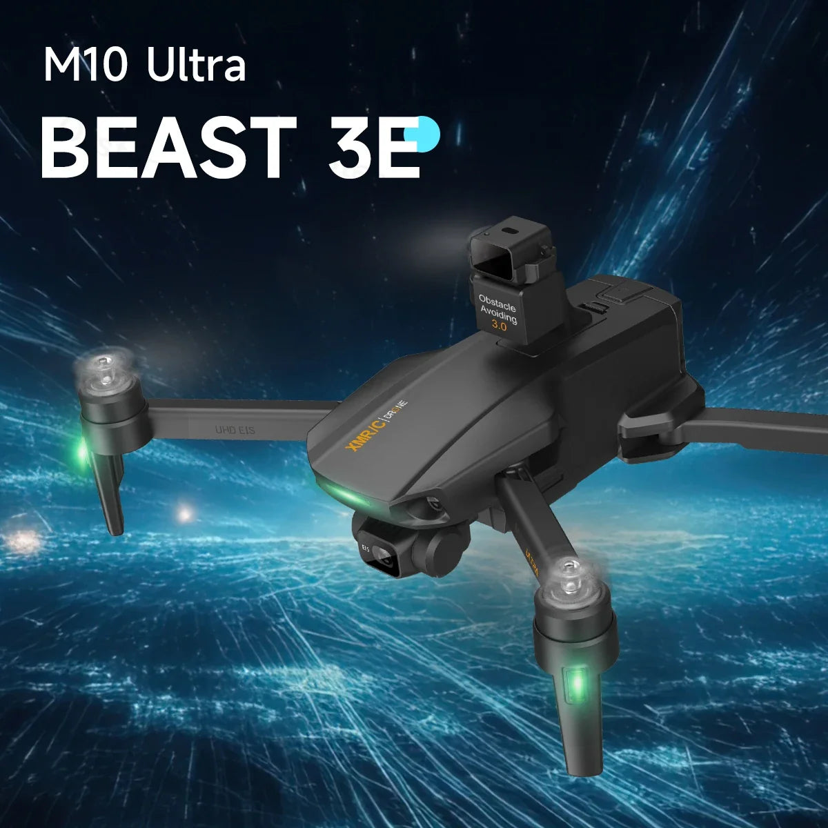 2024 NEW M10 / Ultra Drone 4K HD Camera Profesional Reperter GPS 3-Axis Gimbal Brushless Motor FPV RC Quadcopter Aircraft Toy