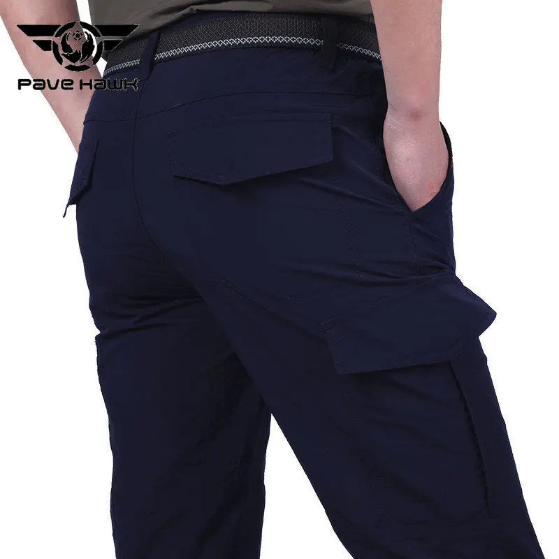 New Affairs Tactical Cargo Pants Men Summer Outdoor Waterproof Breathable Trousers Travel On Foot Casual Quick Dry Trousers