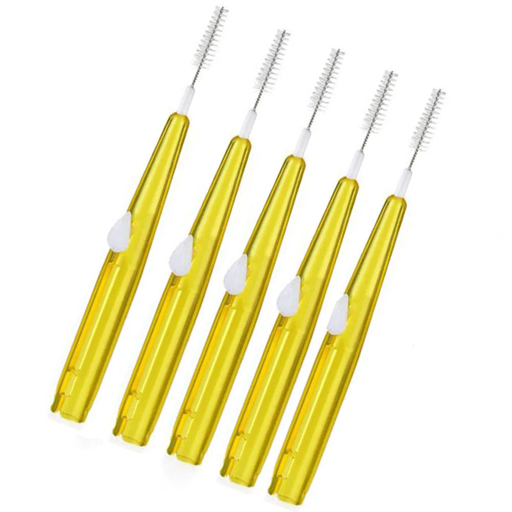 60 PCS Safely Toothpick Brush Oral Care Tool Interdental Efuy Security Cleaners Floss Cleaning Personal health