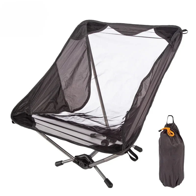 Travel Ultralight Folding Chair Outdoor Camping Portable Picnic Fishing Seat Leisure Fishing Festival Beach Chair Furniture