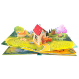 Usborne Pop-Up Three Little Pigs English 3D Flap Picture Books Kids Reading Book baby learn English language Books for Children