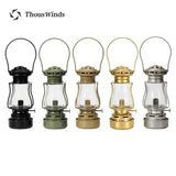 Thous Winds Twilight Camping Lantern Outdoor Portable Camping Light Retro Emotion Oil Lamp Picnic Backpack Tent Camping Supplies