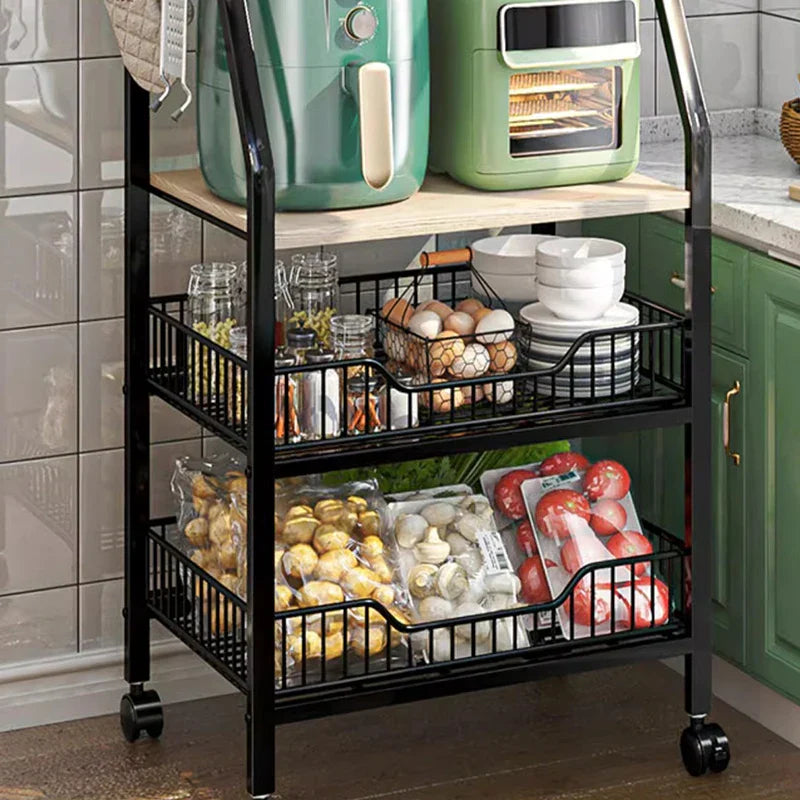 Bakers Trolley Kitchen Islands Shelves Storage Trolley Kitchen Islands Spice Shelf Mueble Cocina Auxiliar Kitchen Equipment