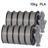 Geeetech 10Kg PLA Filament Plastic For 3D Printer 1.75mm,Tangle-Free, 3d Printing Wire Materials Vacuum Packaging