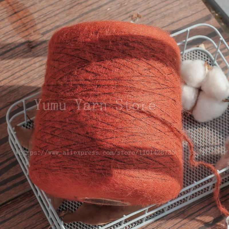 500g/1PCS High Quality Super Soft Warm Crochet Cashmere Mohair Yarn Hand Knitting Wool Acrylic Anti-Pilling Sweater Scarf Thread