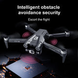 KBDFA MINI Z908Pro Max Drone 4K ESC Professional WIFI FPV Dron Obstacle Avoidance Brushless Four-Axis Folding RC Quadcopter Toys