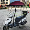 Electric vehicle canopy tricycle fully enclosed windshield rain proof car canopy sun protection sun shading motorcycle raincoat