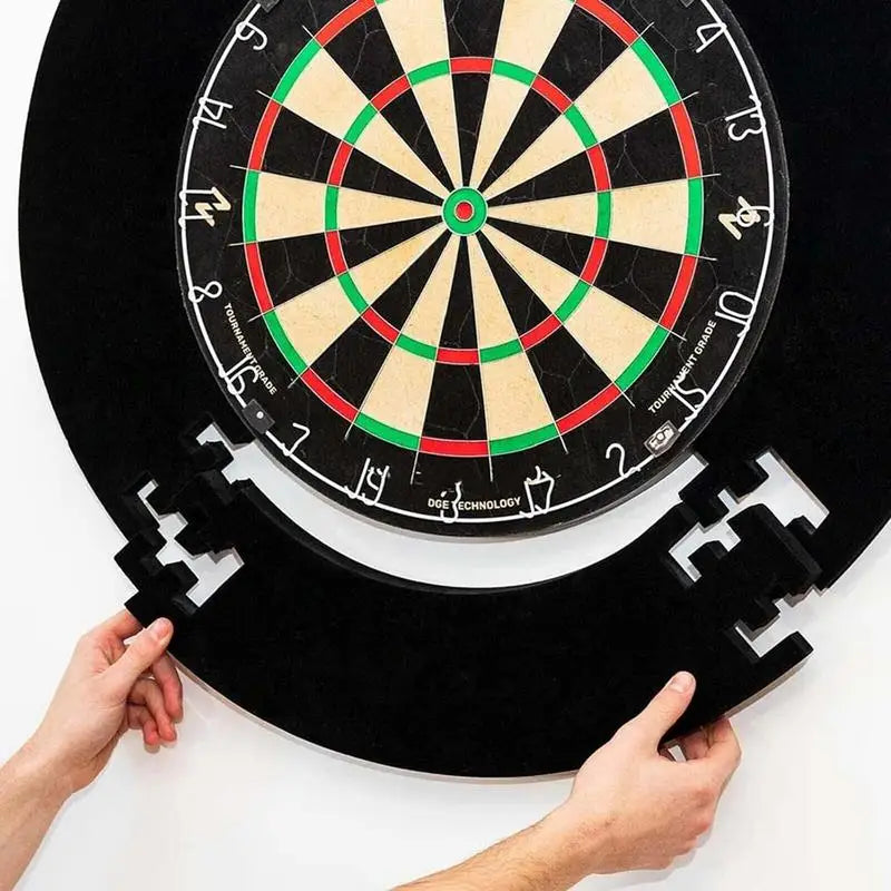 Dartboard Protector For Wall Guards With Splicing Design Dart Board Surround Backing Durable And Protective Dart Board Surround