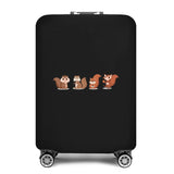 Luggage Protective Cover Elastic Dust Cover Cartoon Printed for 18-28 Inch Bag Suitcase Covers Trolley Cover Travel Accessories