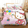 Keeppley Kitty Animation Derivatives Bedding Sets Australia /Europe/USA Full Queen King Size Quilt Duvet Cover